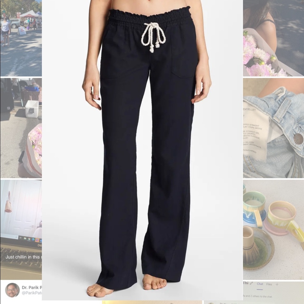 Roxy Oceanside linen pants - Picture 2 of 3